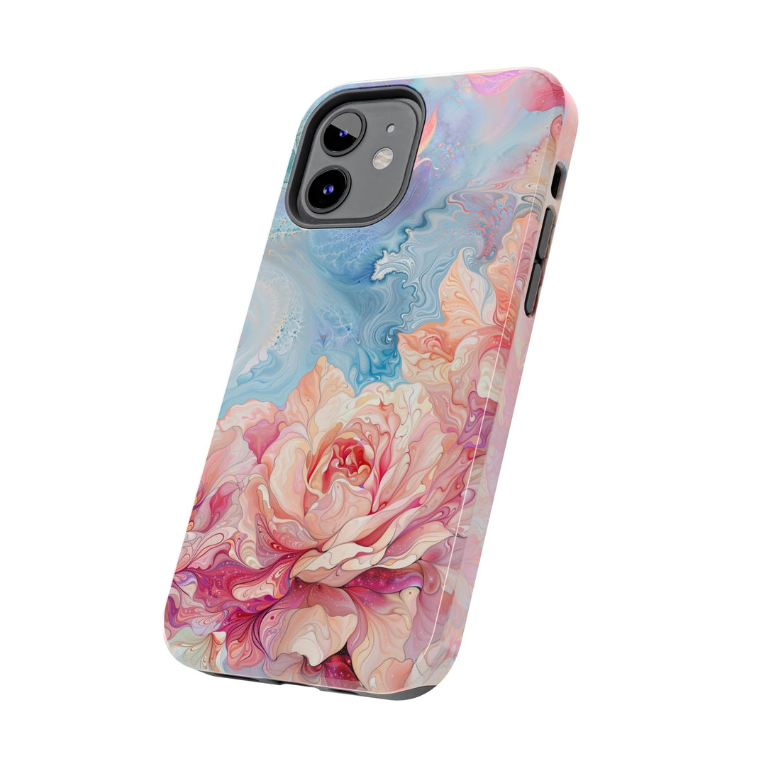 Ethereal Floral Whirl - Tough Phone Case - Phone Case - g(0D·IO) - iPhone 13 Mini - -