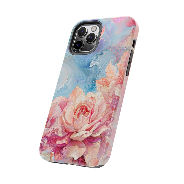 Ethereal Floral Whirl - Tough Phone Case - Phone Case - g(0D·IO) - iPhone 13 Mini - -