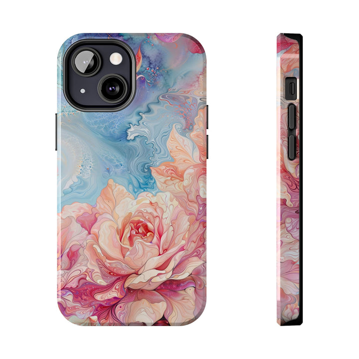 Ethereal Floral Whirl - Tough Phone Case - Phone Case - g(0D·IO) - iPhone 13 Mini - -