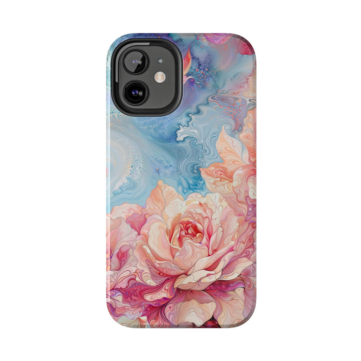 Ethereal Floral Whirl - Tough Phone Case - Phone Case - g(0D·IO) - iPhone 13 Mini - -