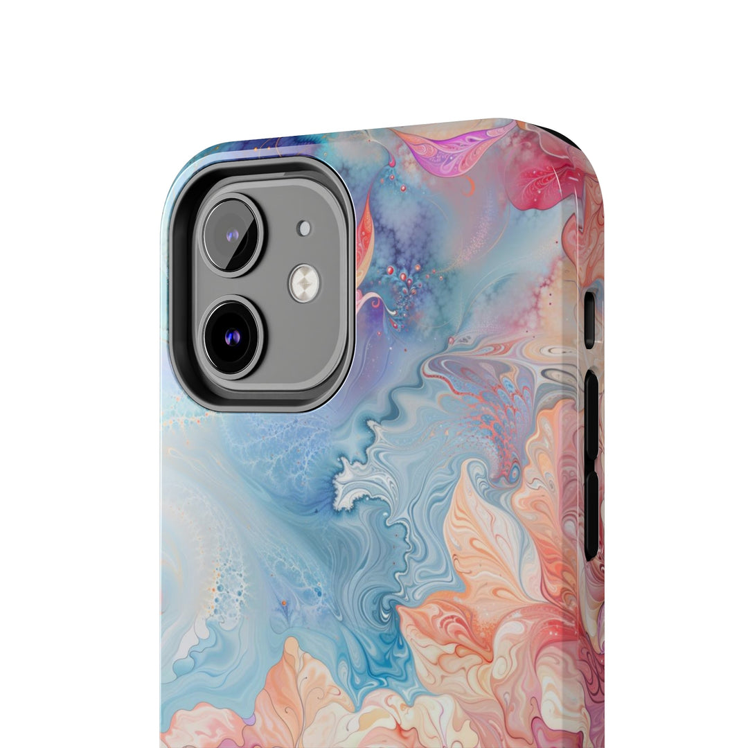 Ethereal Floral Whirl - Tough Phone Case - Phone Case - g(0D·IO) - iPhone 13 Mini - -