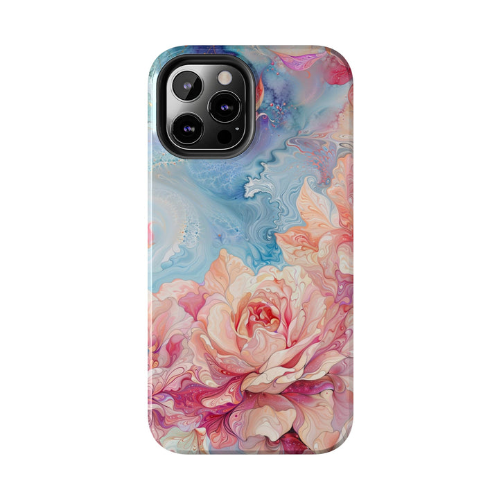 Ethereal Floral Whirl - Tough Phone Case - Phone Case - g(0D·IO) - iPhone 13 Mini - -