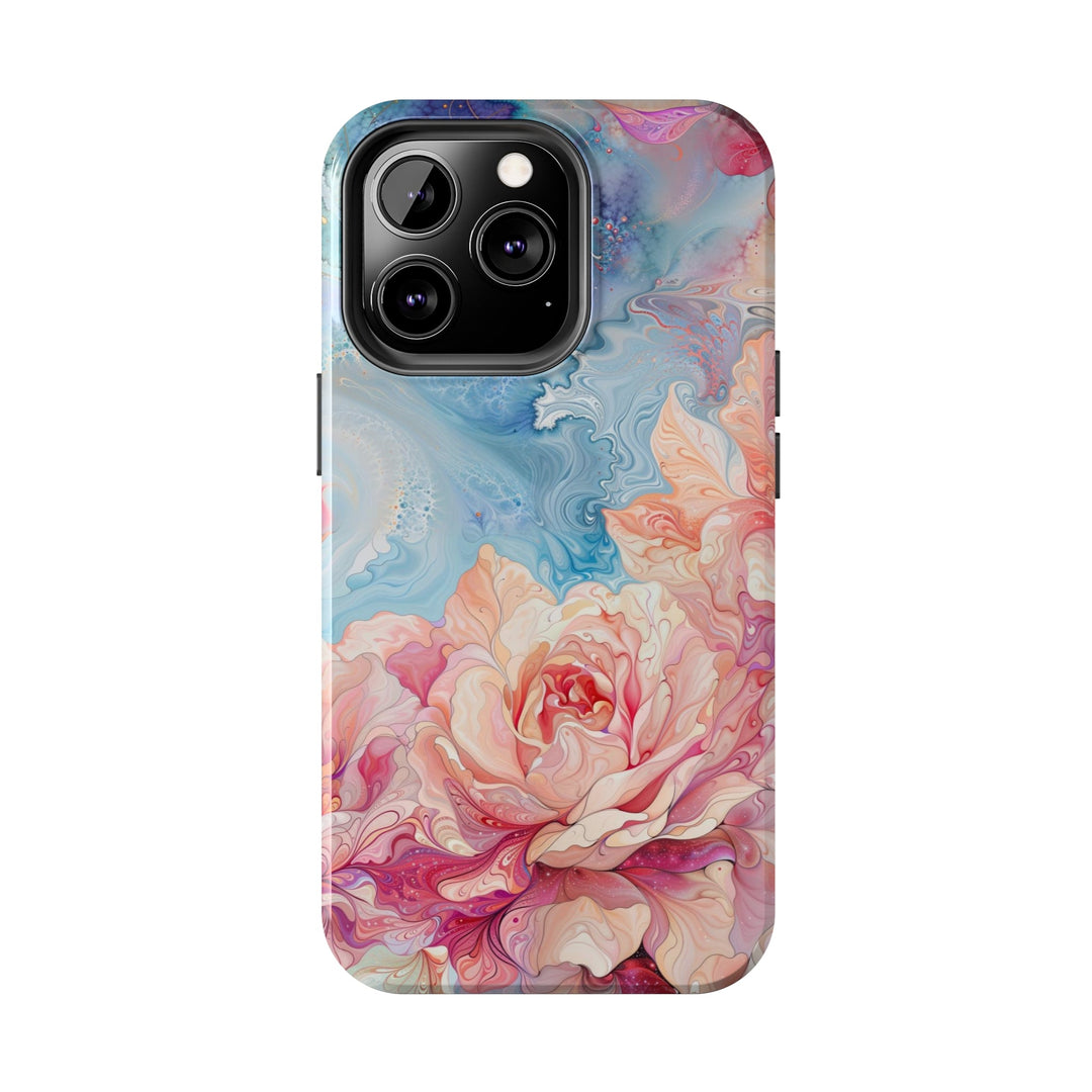 Ethereal Floral Whirl - Tough Phone Case - Phone Case - g(0D·IO) - iPhone 13 Mini - -