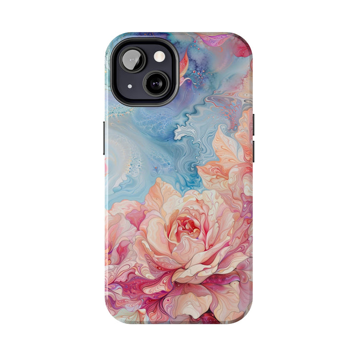 Ethereal Floral Whirl - Tough Phone Case - Phone Case - g(0D·IO) - iPhone 13 Mini - -