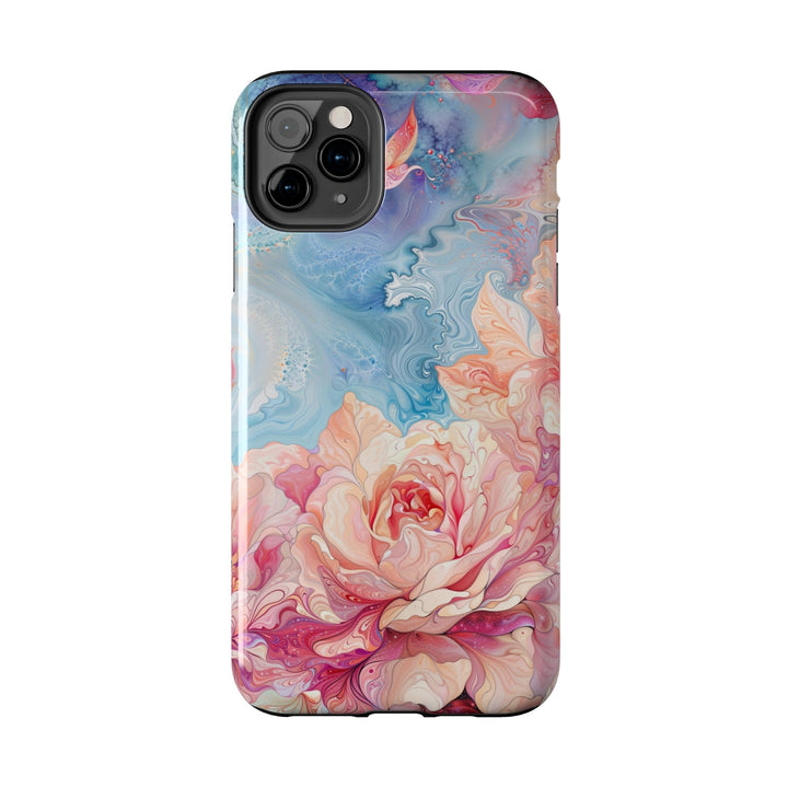 Ethereal Floral Whirl - Tough Phone Case - Phone Case - g(0D·IO) - iPhone 13 Mini - -