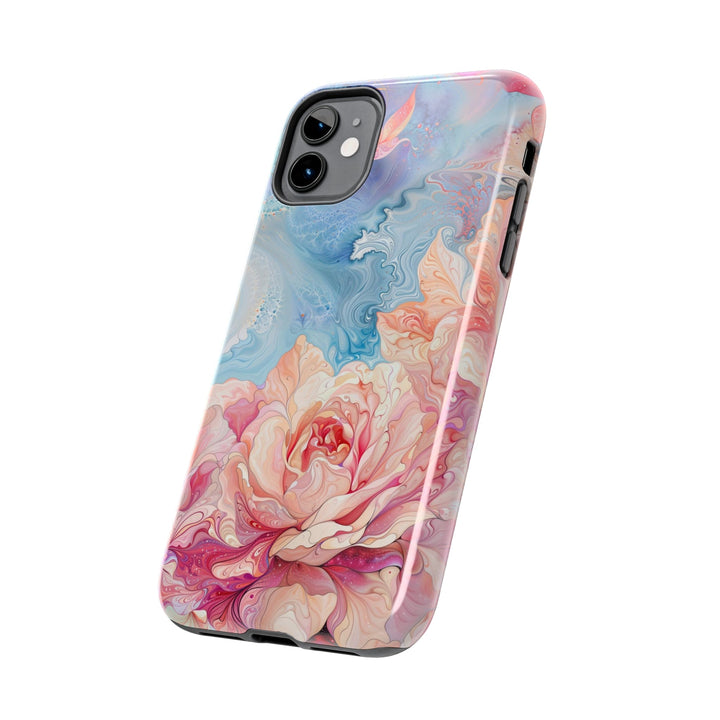 Ethereal Floral Whirl - Tough Phone Case - Phone Case - g(0D·IO) - iPhone 13 Mini - -