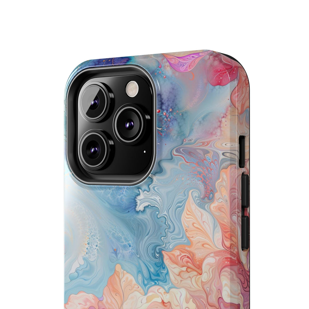 Ethereal Floral Whirl - Tough Phone Case - Phone Case - g(0D·IO) - iPhone 13 Mini - -