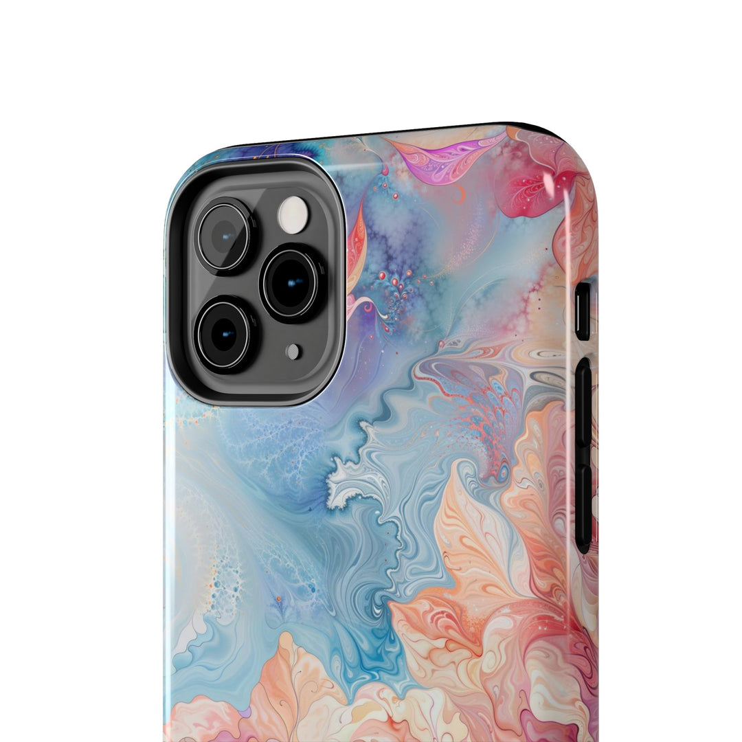 Ethereal Floral Whirl - Tough Phone Case - Phone Case - g(0D·IO) - iPhone 13 Mini - -