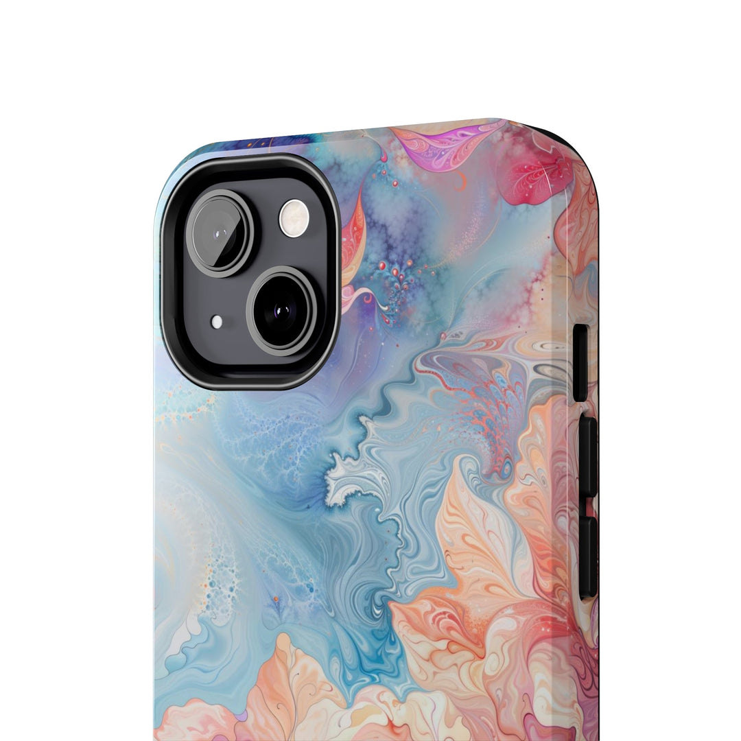 Ethereal Floral Whirl - Tough Phone Case - Phone Case - g(0D·IO) - iPhone 13 Mini - -