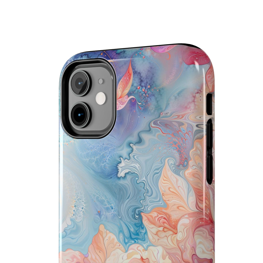 Ethereal Floral Whirl - Tough Phone Case - Phone Case - g(0D·IO) - iPhone 13 Mini - -