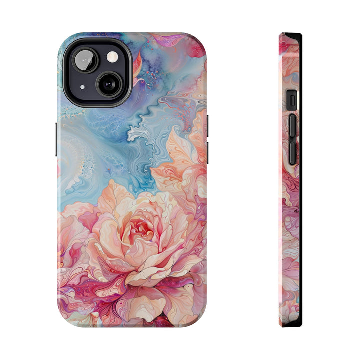 Ethereal Floral Whirl - Tough Phone Case - Phone Case - g(0D·IO) - iPhone 13 - -