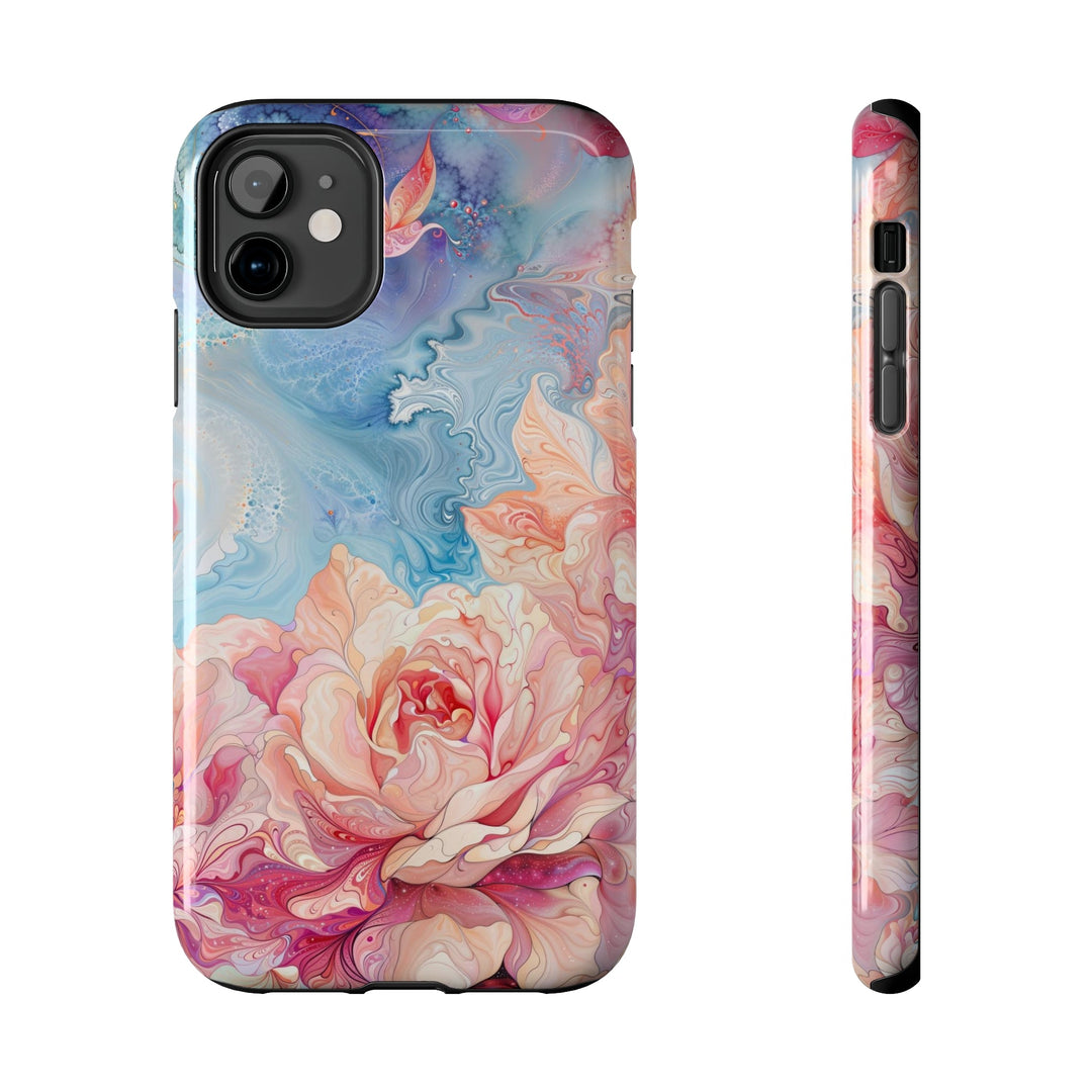 Ethereal Floral Whirl - Tough Phone Case - Phone Case - g(0D·IO) - iPhone 11 - -