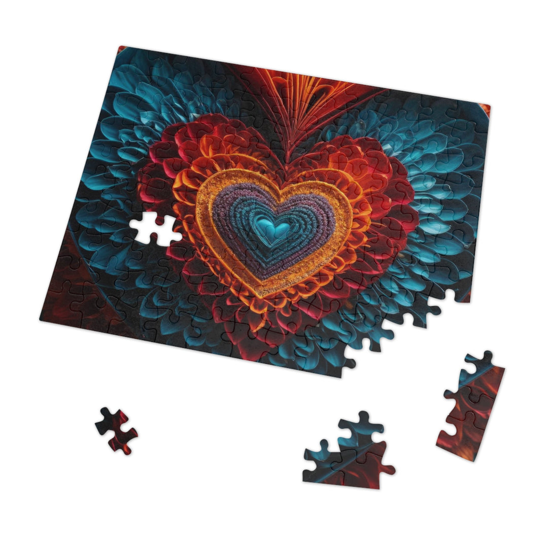 Ethereal Heart Mandala - Jigsaw Puzzle (100, 252, 500, 1000 pieces) - Puzzle - g(0D·IO) - 29.25" × 19.75" (1000 pcs) - -