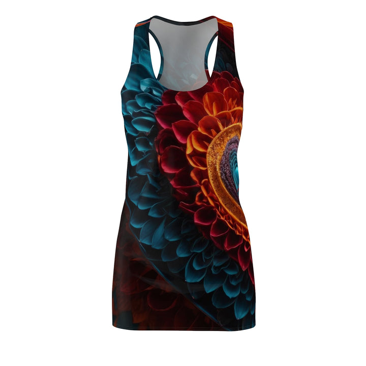 Ethereal Heart Mandala - Racerback Dress - All Over Prints - g(0D·IO) - XS - -