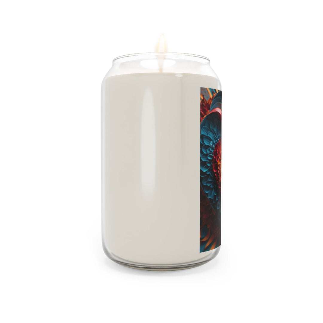 Ethereal Heart Mandala - Scented Candle - Home Decor - g(0D·IO) - Vanilla Bean - 13.75oz -