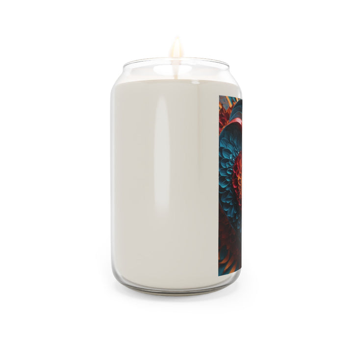 Ethereal Heart Mandala - Scented Candle - Home Decor - g(0D·IO) - Vanilla Bean - 13.75oz -