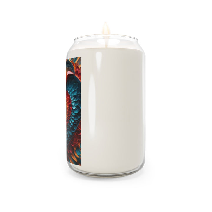 Ethereal Heart Mandala - Scented Candle - Home Decor - g(0D·IO) - Vanilla Bean - 13.75oz -