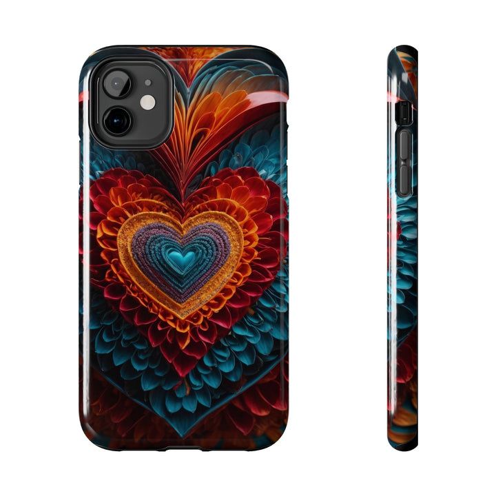 Ethereal Heart Mandala - Tough Phone Case - Phone Case - g(0D·IO) - iPhone 11 - -