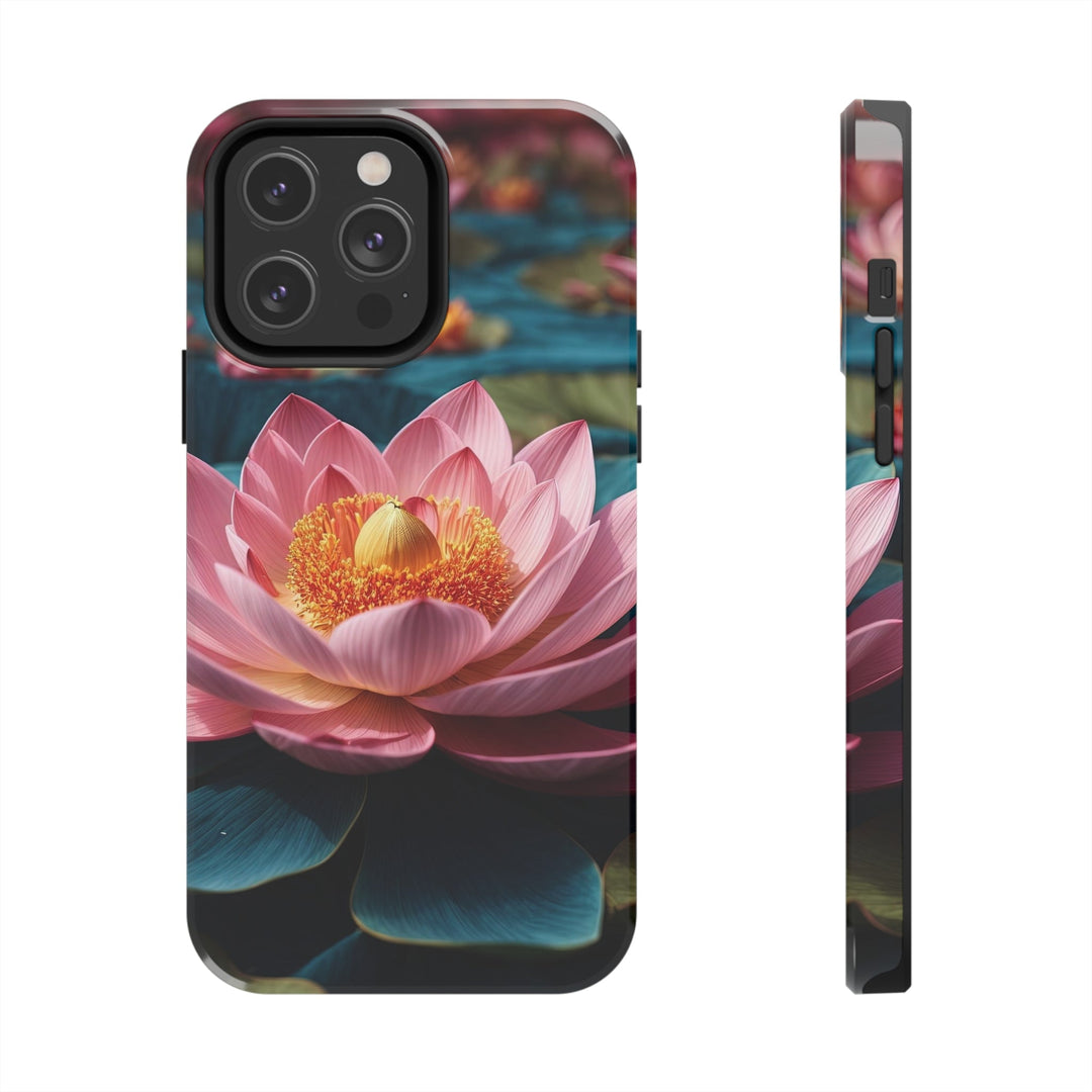 Ethereal Lotus Blossoms - Tough Phone Case - Phone Case - g(0D·IO) - iPhone 14 Pro Max - -