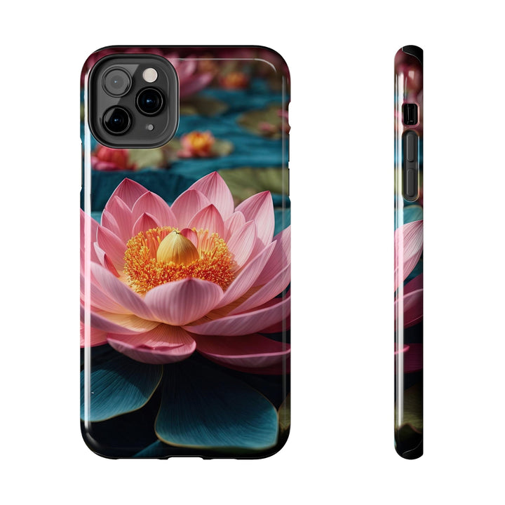 Ethereal Lotus Blossoms - Tough Phone Case - Phone Case - g(0D·IO) - iPhone 11 Pro Max - -