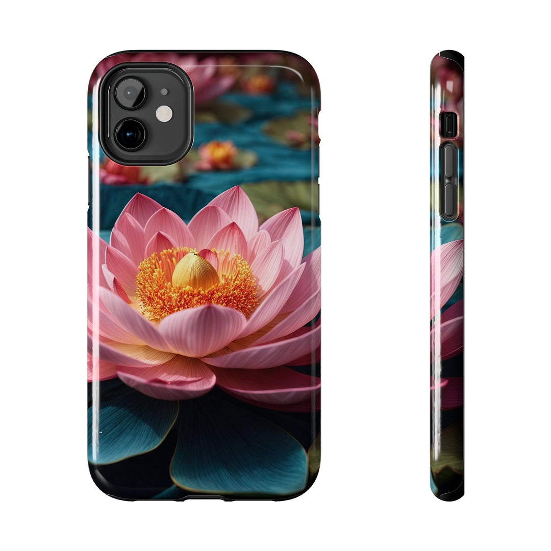 Ethereal Lotus Blossoms - Tough Phone Case - Phone Case - g(0D·IO) - iPhone 11 - -