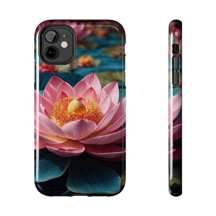 Ethereal Lotus Blossoms - Tough Phone Case - Phone Case - g(0D·IO) - iPhone 11 - -