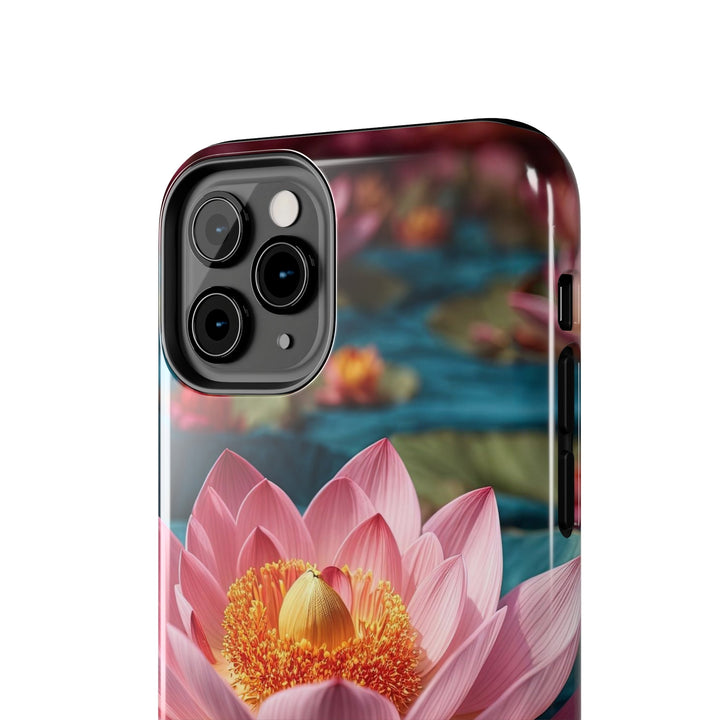 Ethereal Lotus Blossoms - Tough Phone Case - Phone Case - g(0D·IO) - iPhone 13 Mini - -