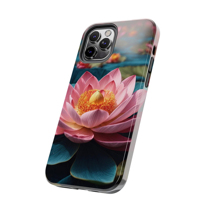 Ethereal Lotus Blossoms - Tough Phone Case - Phone Case - g(0D·IO) - iPhone 13 Mini - -