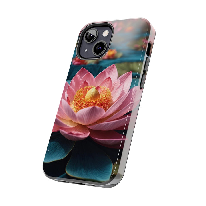 Ethereal Lotus Blossoms - Tough Phone Case - Phone Case - g(0D·IO) - iPhone 13 Mini - -