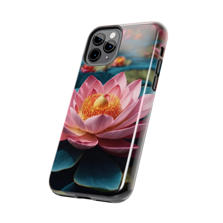 Ethereal Lotus Blossoms - Tough Phone Case - Phone Case - g(0D·IO) - iPhone 13 Mini - -