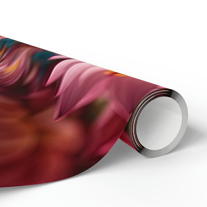 Ethereal Lotus Blossoms - Wrapping Paper - Home Decor - g(0D·IO) - 30'' x 72'' - Matte -