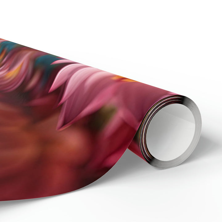 Ethereal Lotus Blossoms - Wrapping Paper - Home Decor - g(0D·IO) - 30'' x 72'' - Matte -