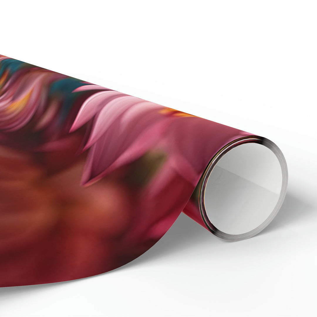 Ethereal Lotus Blossoms - Wrapping Paper - Home Decor - g(0D·IO) - 30'' x 72'' - Matte -