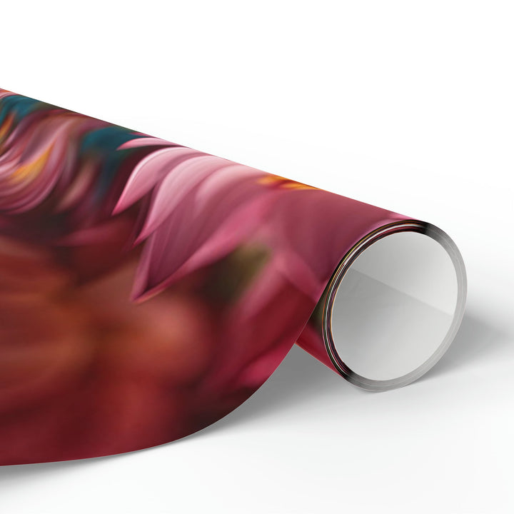 Ethereal Lotus Blossoms - Wrapping Paper - Home Decor - g(0D·IO) - 30'' x 72'' - Matte -