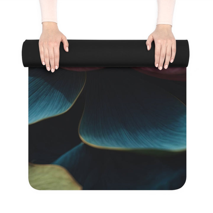 Ethereal Lotus Blossoms - Yoga Mat - Home Decor - g(0D·IO) - 24” x 68” - -
