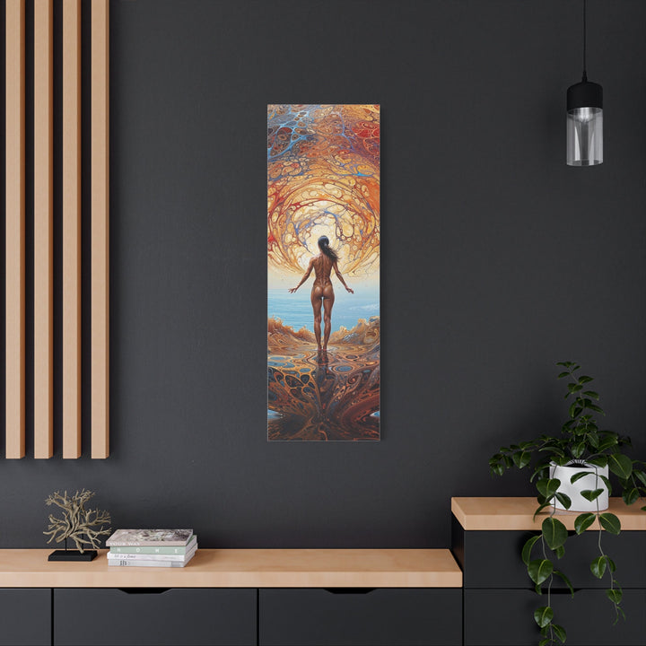 Ethereal Portal Journey - Matte Canvas Print 1.25" - Canvas - g(0D·IO) - 36" x 36" - 1.25" -