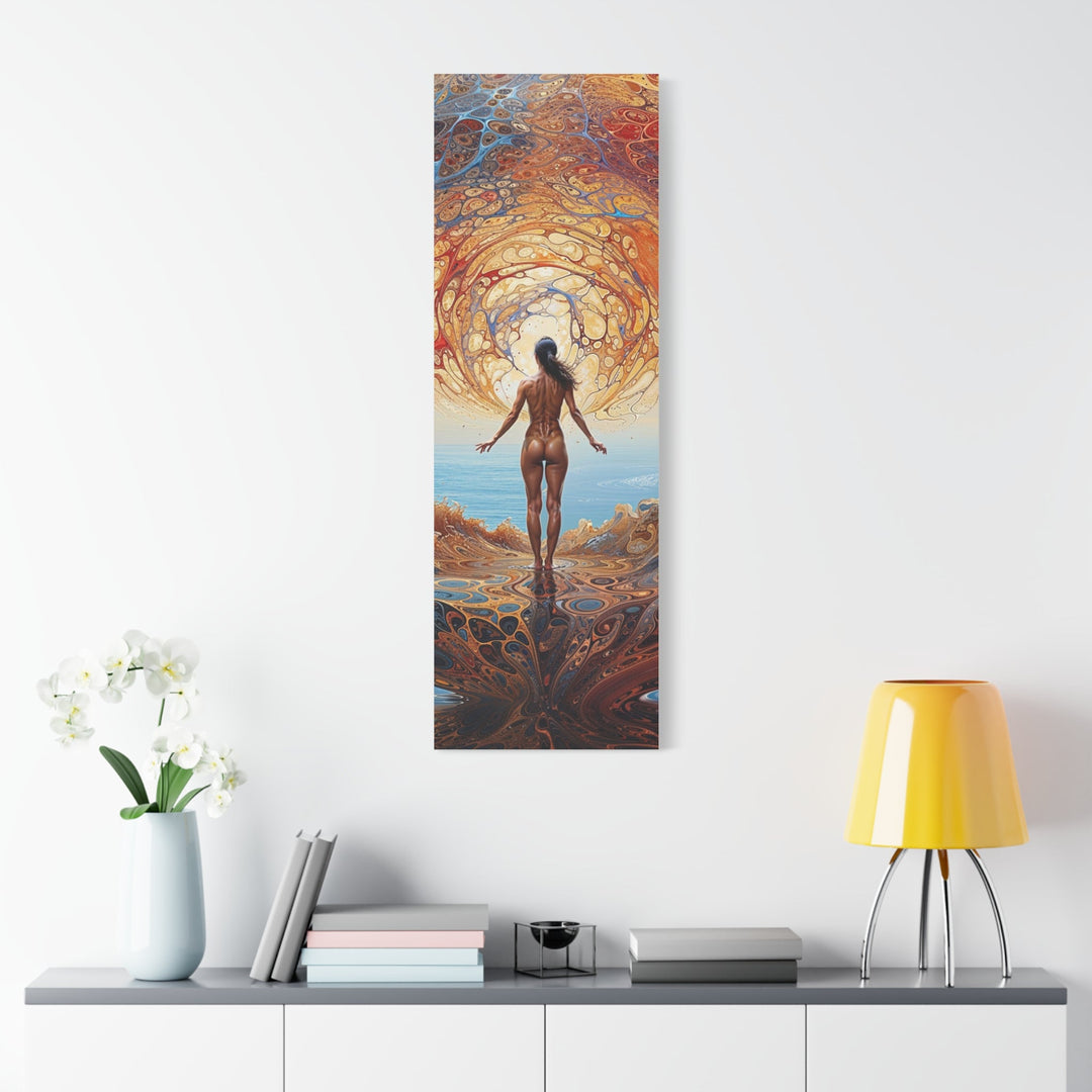 Ethereal Portal Journey - Matte Canvas Print 1.25" - Canvas - g(0D·IO) - 36" x 36" - 1.25" -