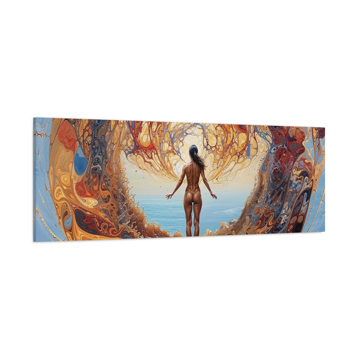 Ethereal Portal Journey - Matte Canvas Print 1.25" - Canvas - g(0D·IO) - 36" x 36" - 1.25" -