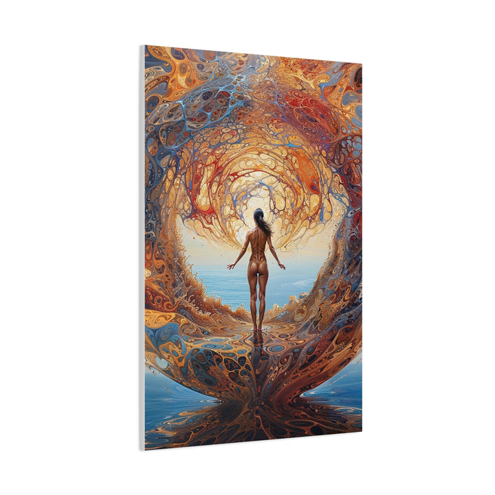 Ethereal Portal Journey - Matte Canvas Print 1.25" - Canvas - g(0D·IO) - 36" x 36" - 1.25" -