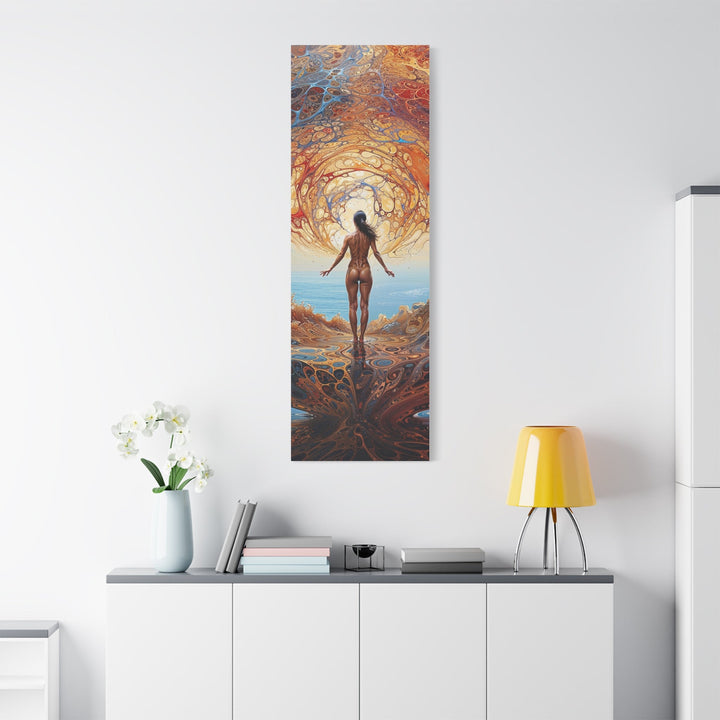 Ethereal Portal Journey - Matte Canvas Print 1.25" - Canvas - g(0D·IO) - 36" x 36" - 1.25" -