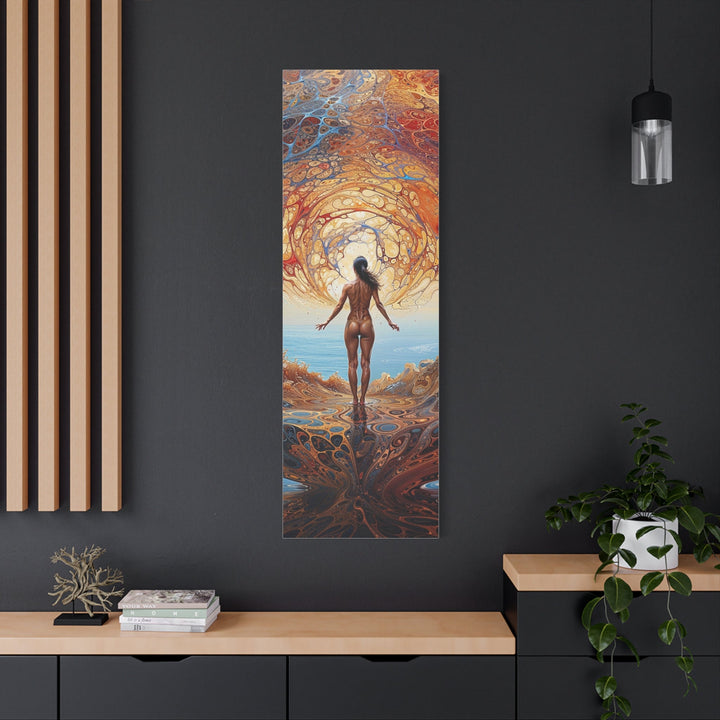 Ethereal Portal Journey - Matte Canvas Print 1.25" - Canvas - g(0D·IO) - 36" x 36" - 1.25" -