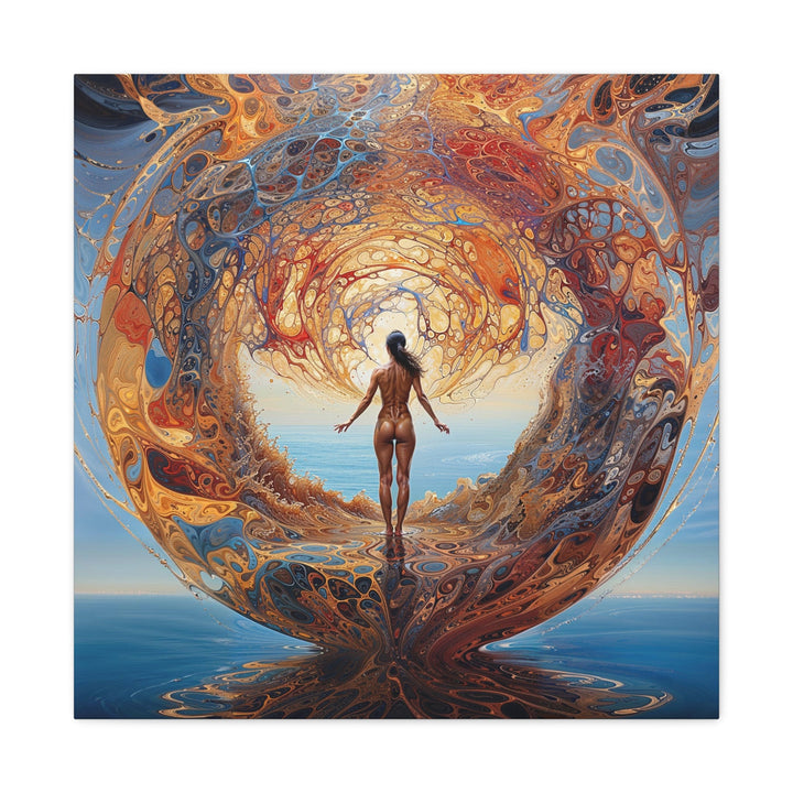 Ethereal Portal Journey - Matte Canvas Print 1.25" - Canvas - g(0D·IO) - 24″ x 24″ - 1.25" -