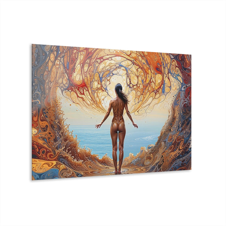 Ethereal Swirls Journey - Acrylic Prints (French Cleat Hanging) - Home Decor - g(0D·IO) - 36" x 24" (Horizontal) - 0.25'' -