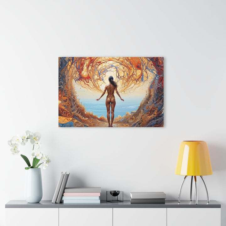 Ethereal Swirls Journey - Acrylic Prints (French Cleat Hanging) - Home Decor - g(0D·IO) - 24" x 36" (Vertical) - 0.25'' -