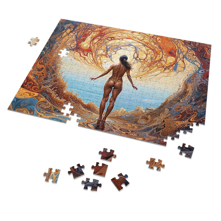 Ethereal Swirls Journey - Jigsaw Puzzle (100, 252, 500, 1000 pieces) - Puzzle - g(0D·IO) - 29.25" × 19.75" (1000 pcs) - -