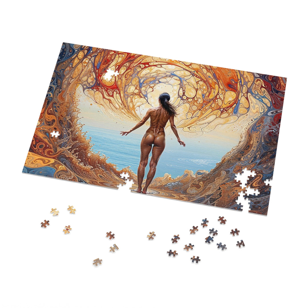 Ethereal Swirls Journey - Jigsaw Puzzle (100, 252, 500, 1000 pieces) - Puzzle - g(0D·IO) - 29.25" × 19.75" (1000 pcs) - -