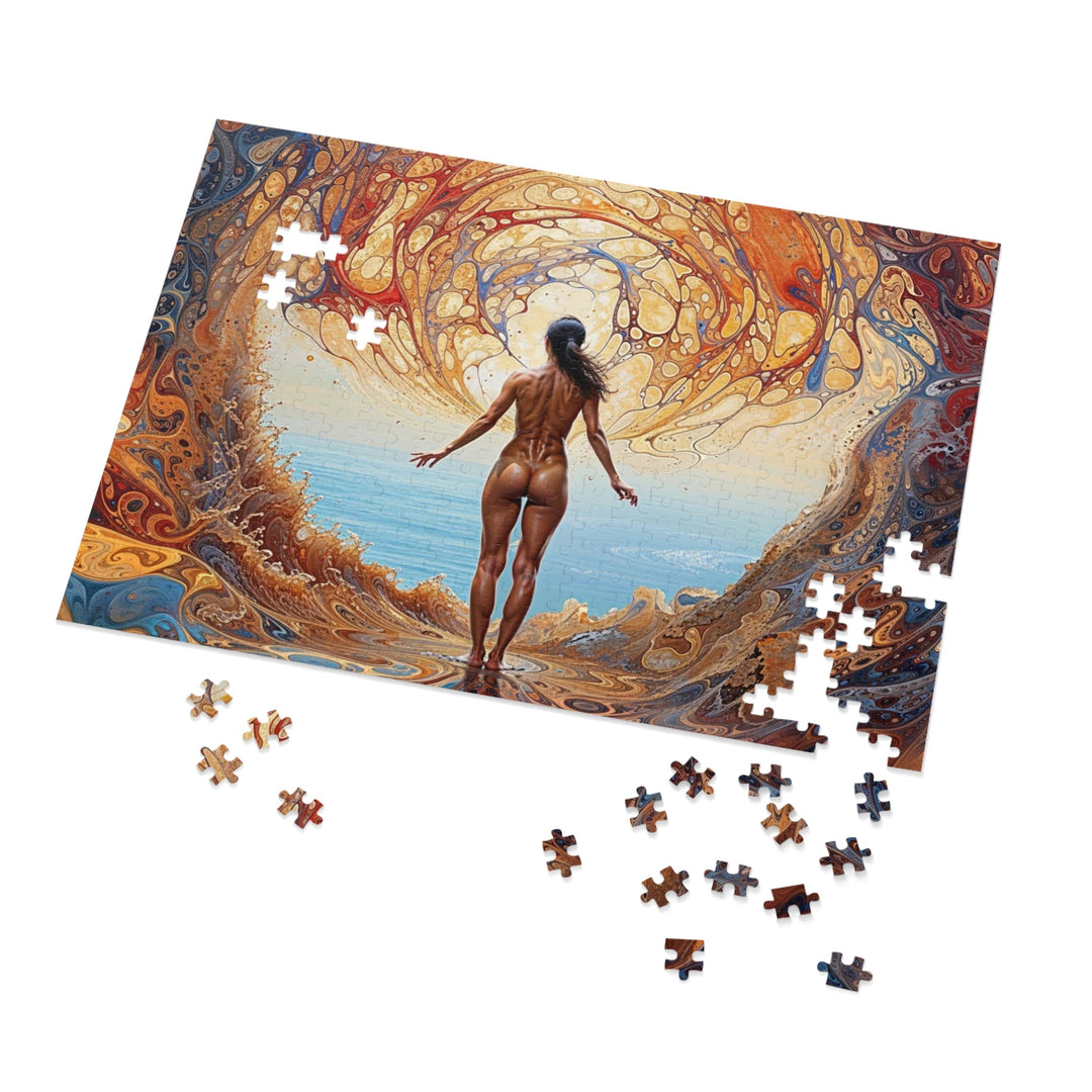 Ethereal Swirls Journey - Jigsaw Puzzle (100, 252, 500, 1000 pieces) - Puzzle - g(0D·IO) - 29.25" × 19.75" (1000 pcs) - -