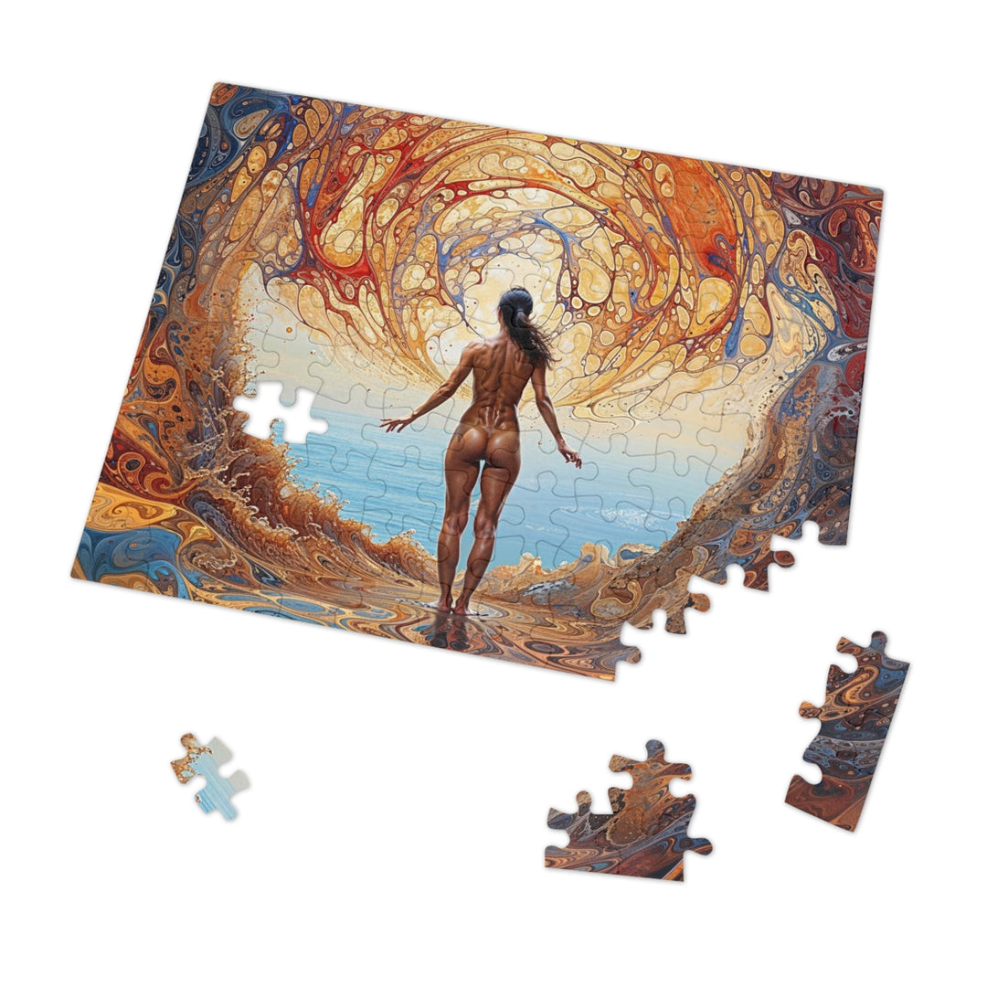 Ethereal Swirls Journey - Jigsaw Puzzle (100, 252, 500, 1000 pieces) - Puzzle - g(0D·IO) - 29.25" × 19.75" (1000 pcs) - -