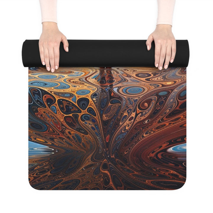 Ethereal Swirls Journey - Yoga Mat - Home Decor - g(0D·IO) - 24” x 68” - -