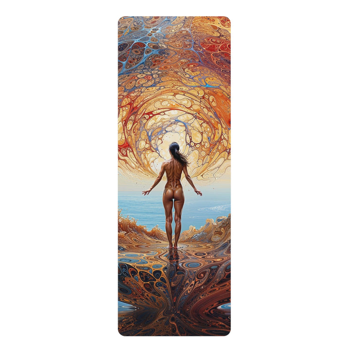 Ethereal Swirls Journey - Yoga Mat - Home Decor - g(0D·IO) - 24” x 68” - -
